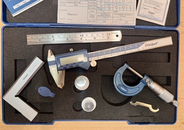 Dasqua Engineer Precision Measuring Set 4 Piece 2210-8204