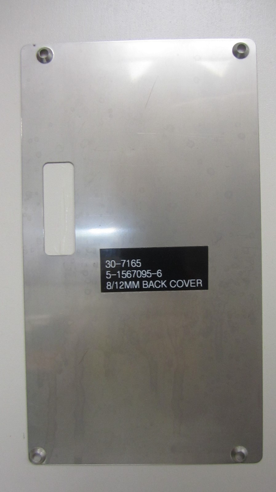 *NEW* Quad Feeder Components, COVER, BACK 8MM AND 12MM, 30-7165
