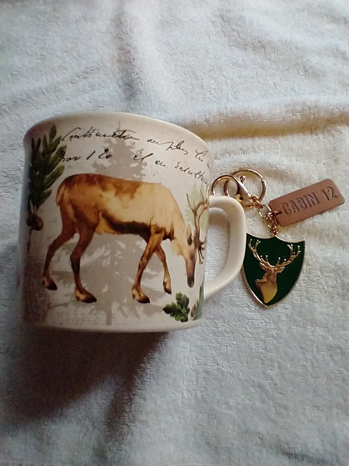 Deer Mug and Key chain unused