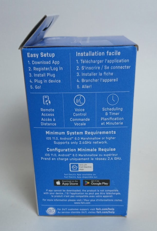 FEIT Electric Smart Wi-Fi Plug Alexa / Google Compatible 15 Amp New Sealed