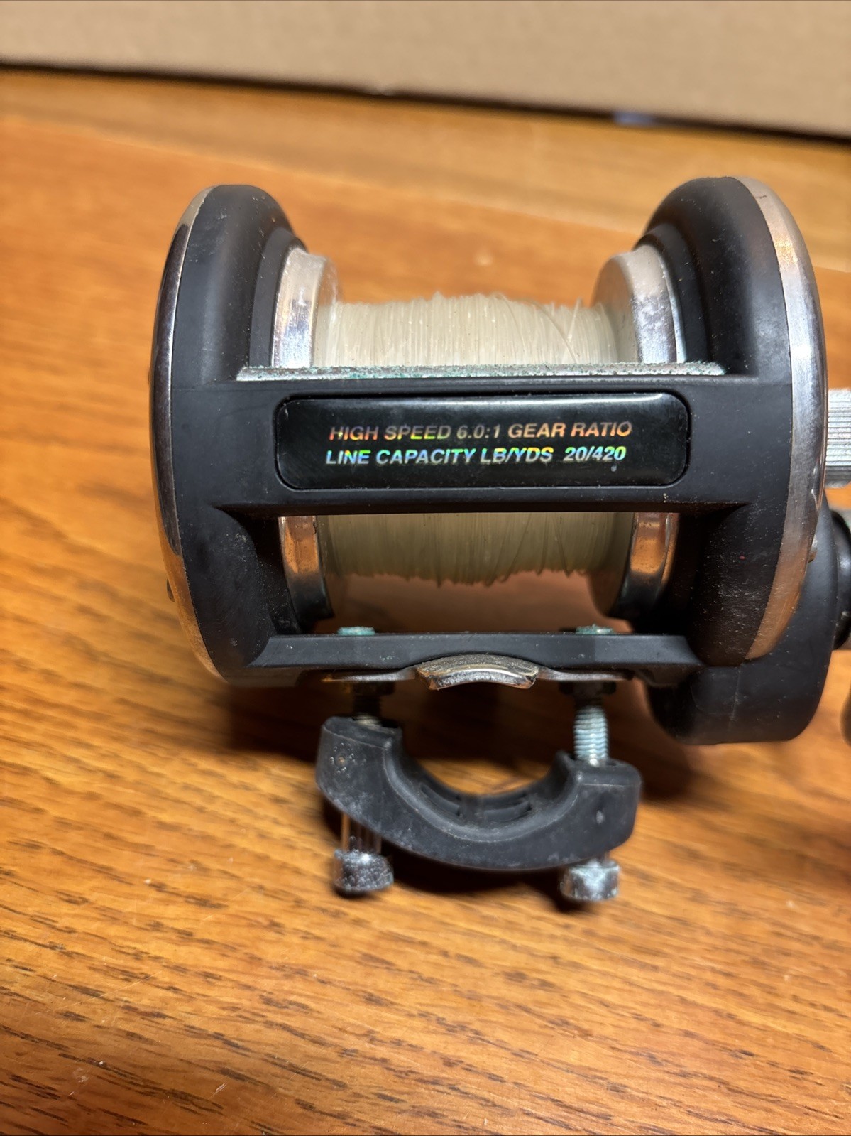 Pflueger G50HS Contender Bait Casting Saltwater Fishing Reel (Working) 2