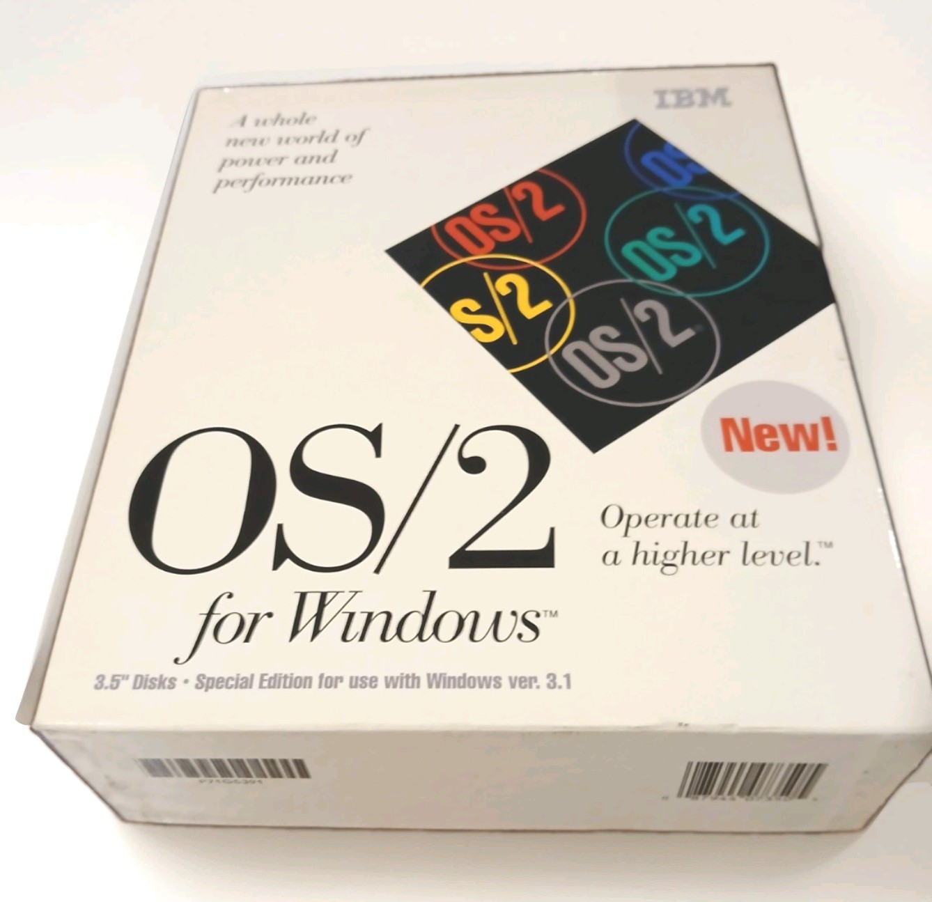 IBM OS/2 Version 2.1, Special Edition for Windows 3.5" Floppy COMPLETE