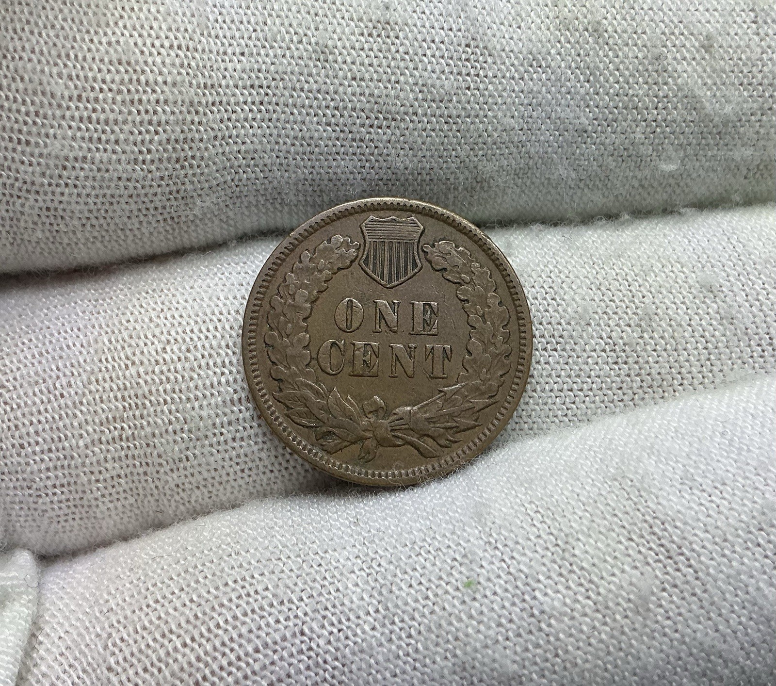 1909 Indian Head Cent Fine F411