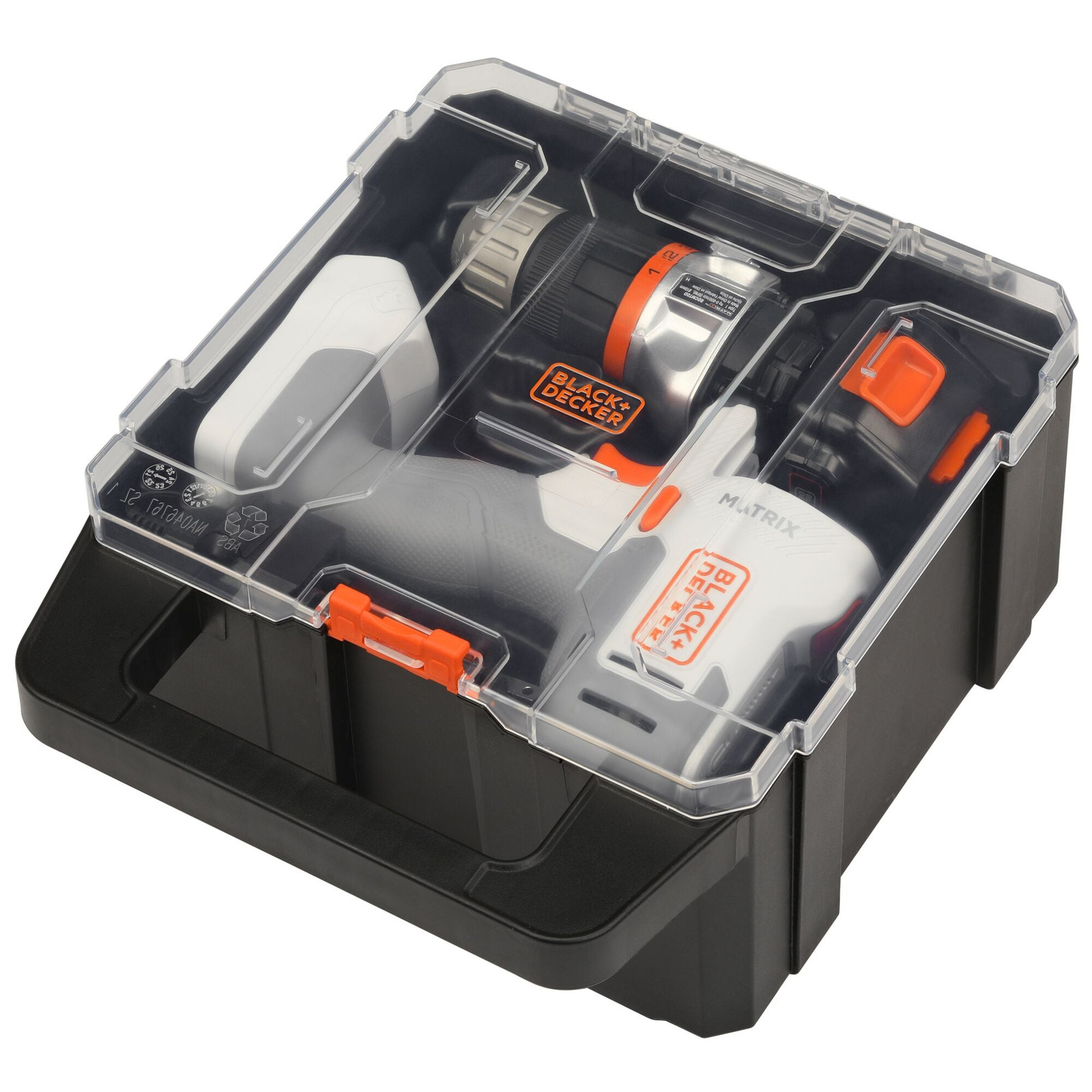 BLACK+DECKER MATRIX™ Drill Kit - White - BDCDMT120WCSTFF