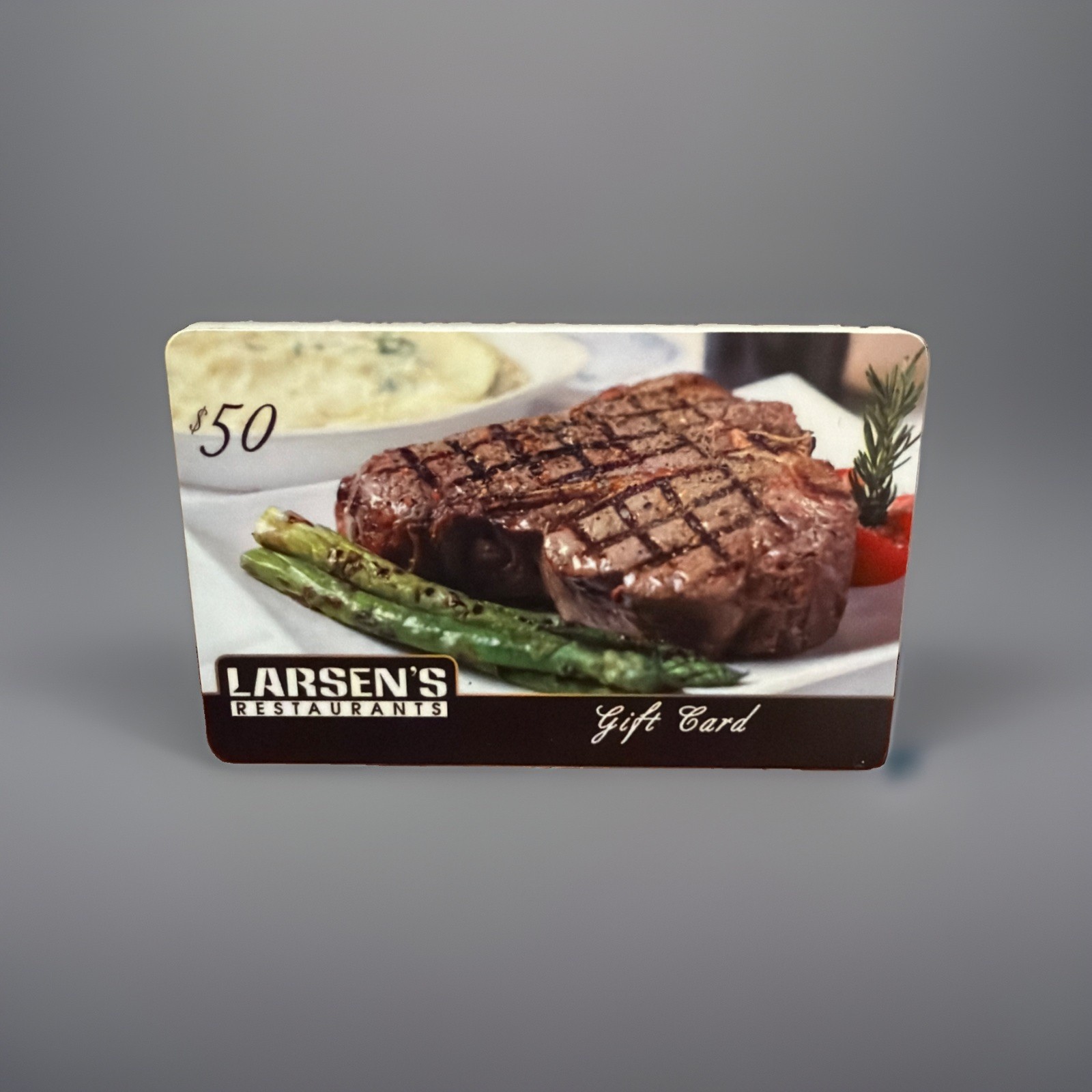 Larson’s Restaurants $50 Gift Card – Steakhouse Dining – No Expiration