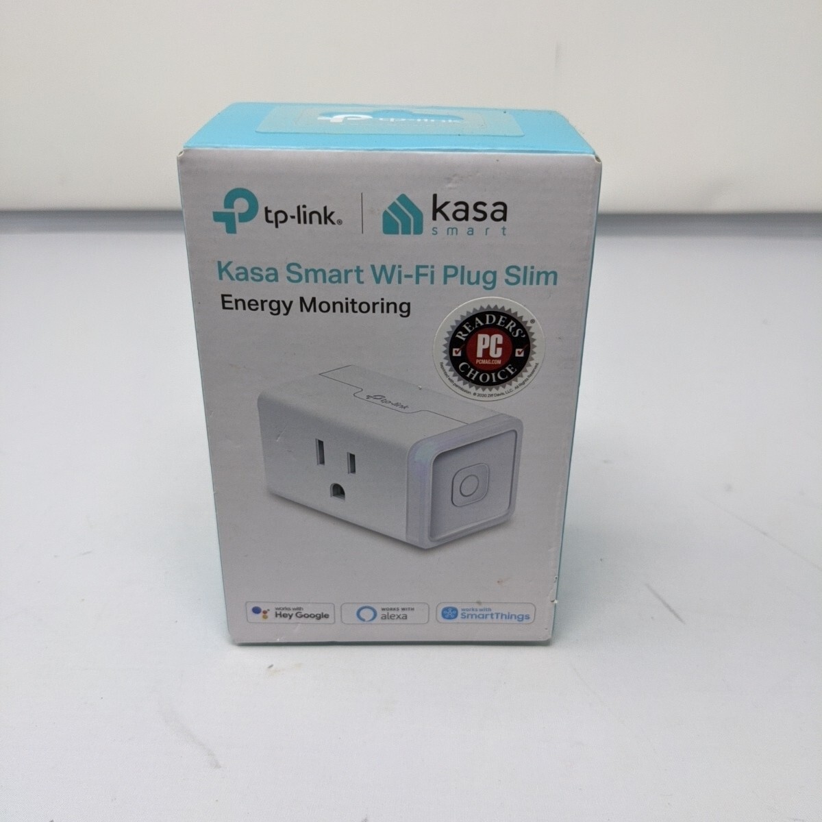 TP-Link Kasa Smart Wi-Fi Mini Plug With Energy Monitoring- White 15A KP-115 NEW