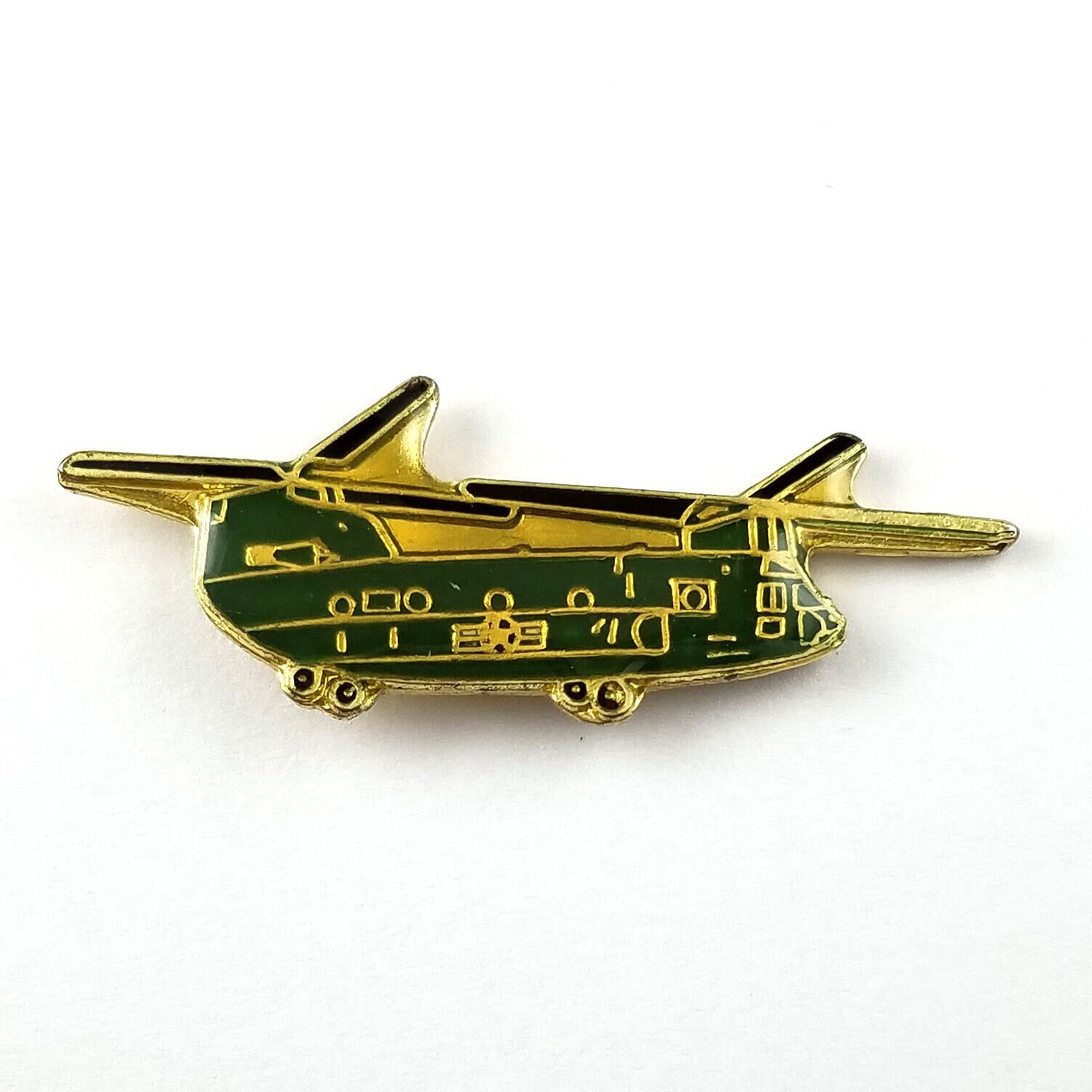 CH-47 Chinook Troop & Cargo Helicopter (1-Pin) Boeing - Metal Base U.S. Army