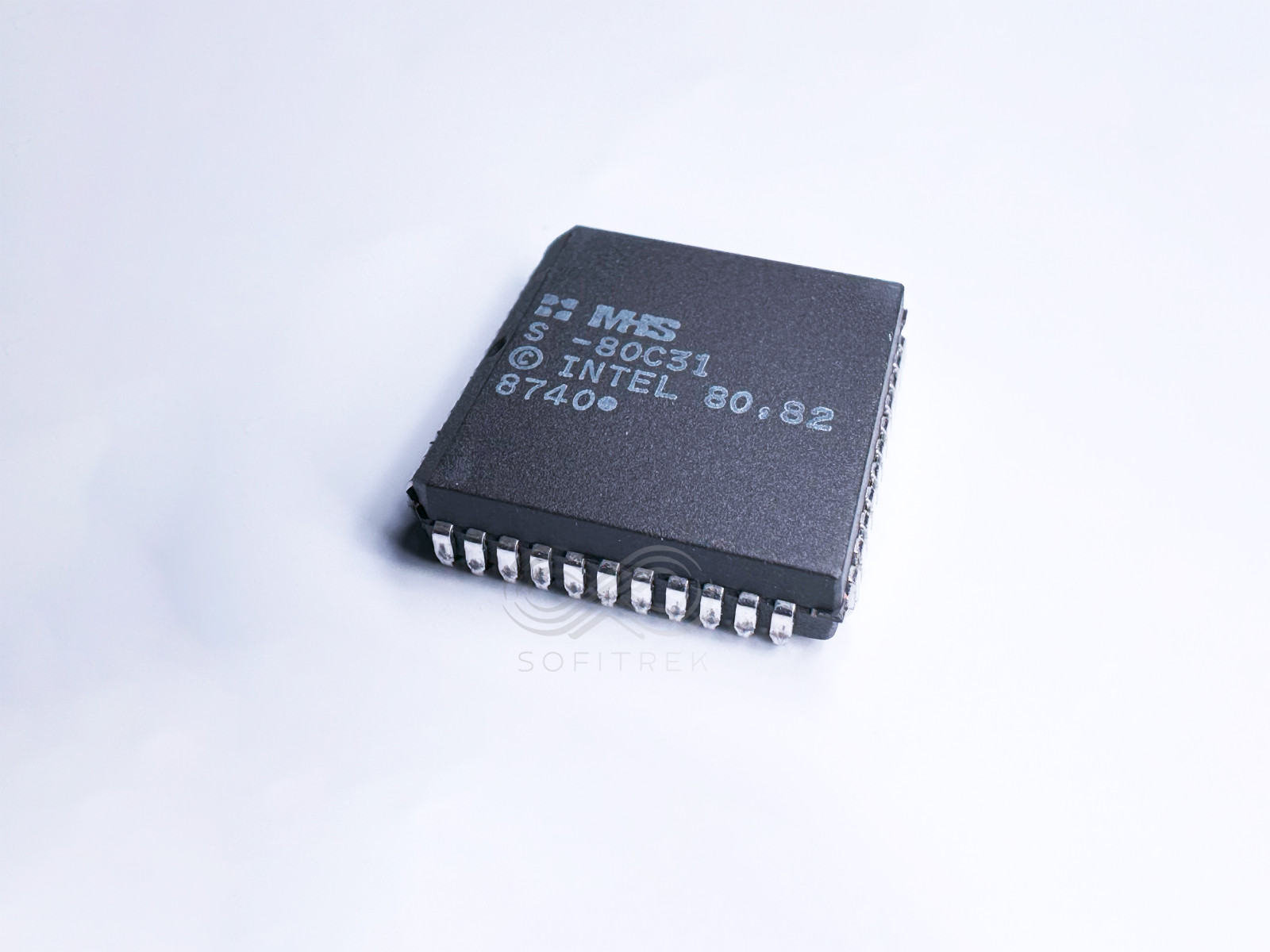 1X S-80C31 80C31 MATRA MHS 8-Bit Microcontroller 0-12 MHz ROMless PLCC-44 MCU IC