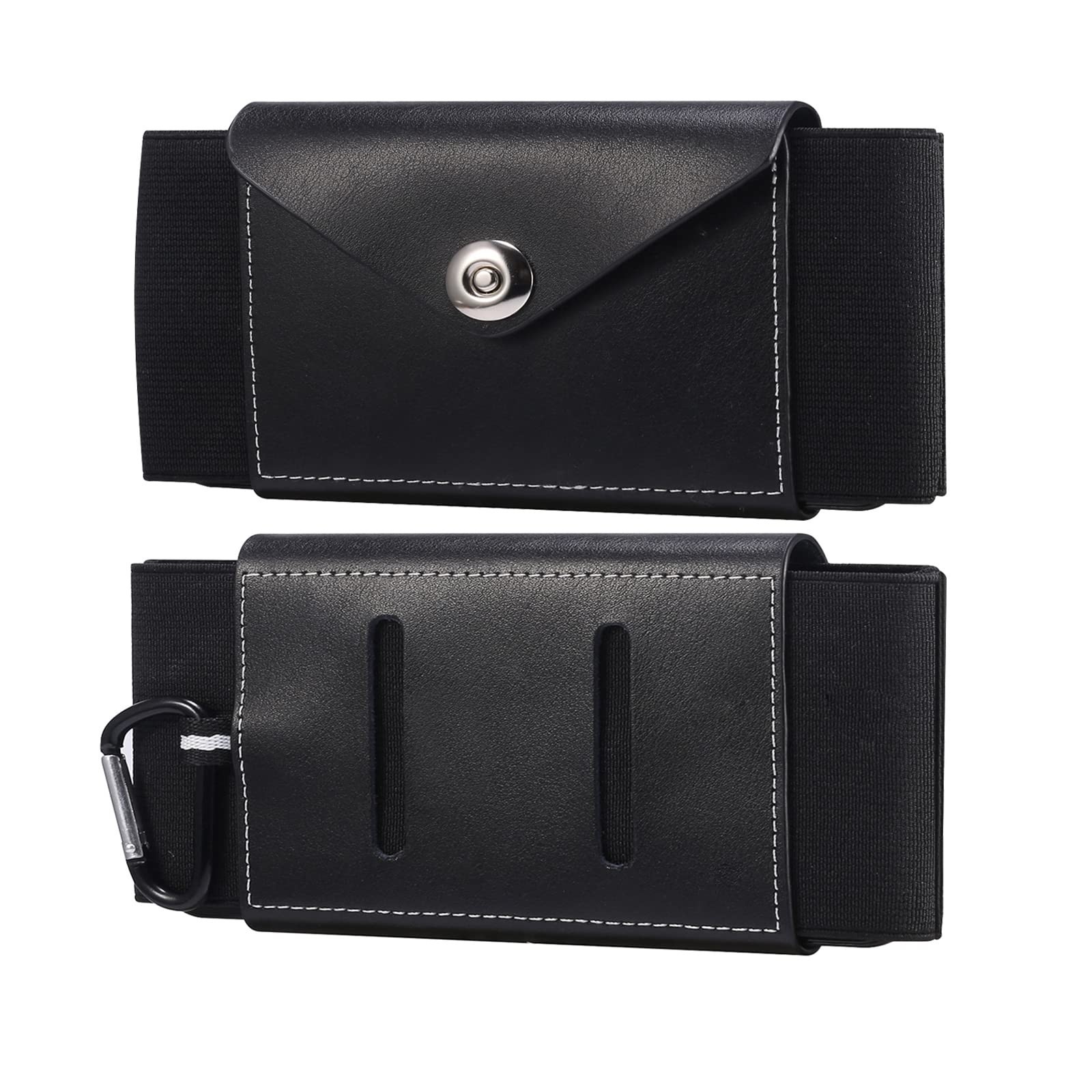 Small Cell Phone Belt Clip Holster Leather, Outdoor Vertical Cell Phone Waist...