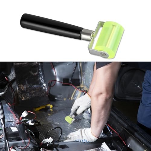 HAOBO Auto Car Audio Sound Deadening Application Rolling Wheel Roller, Green