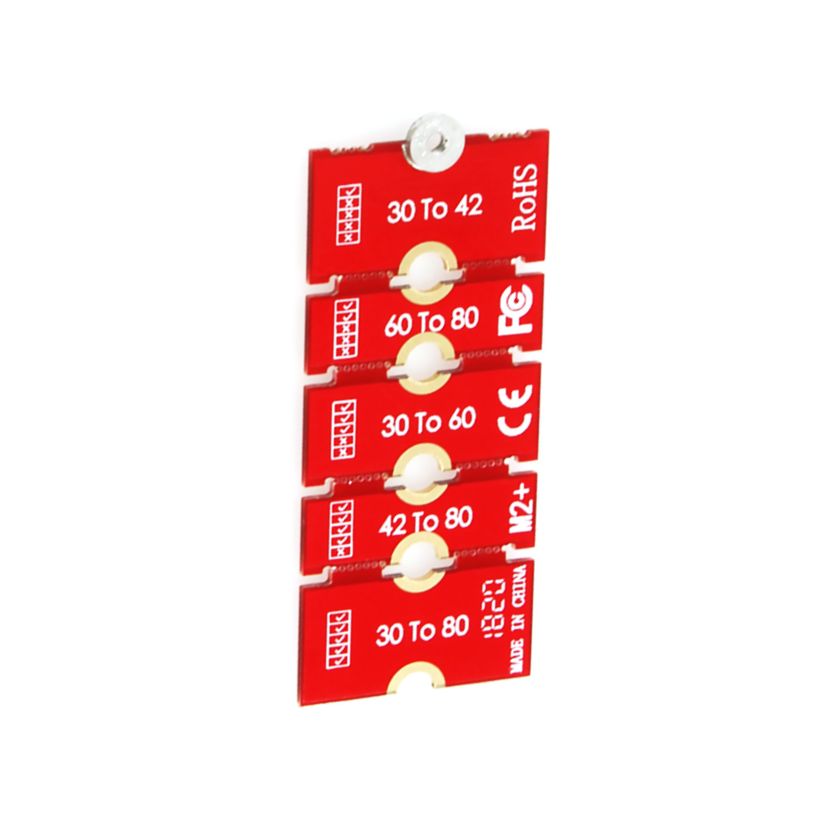 M.2 NGFF NVMe SSD 2230 2242 2260 to 2280 Length Extension Adapter Bracket