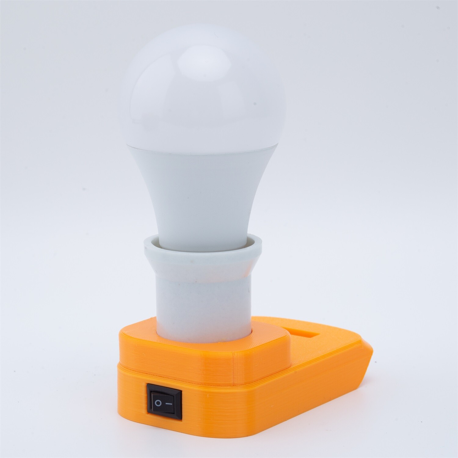 Portable E27 Bulb Lamp LED Work Light For Dewalt 20V MAX Series Lithium Battery