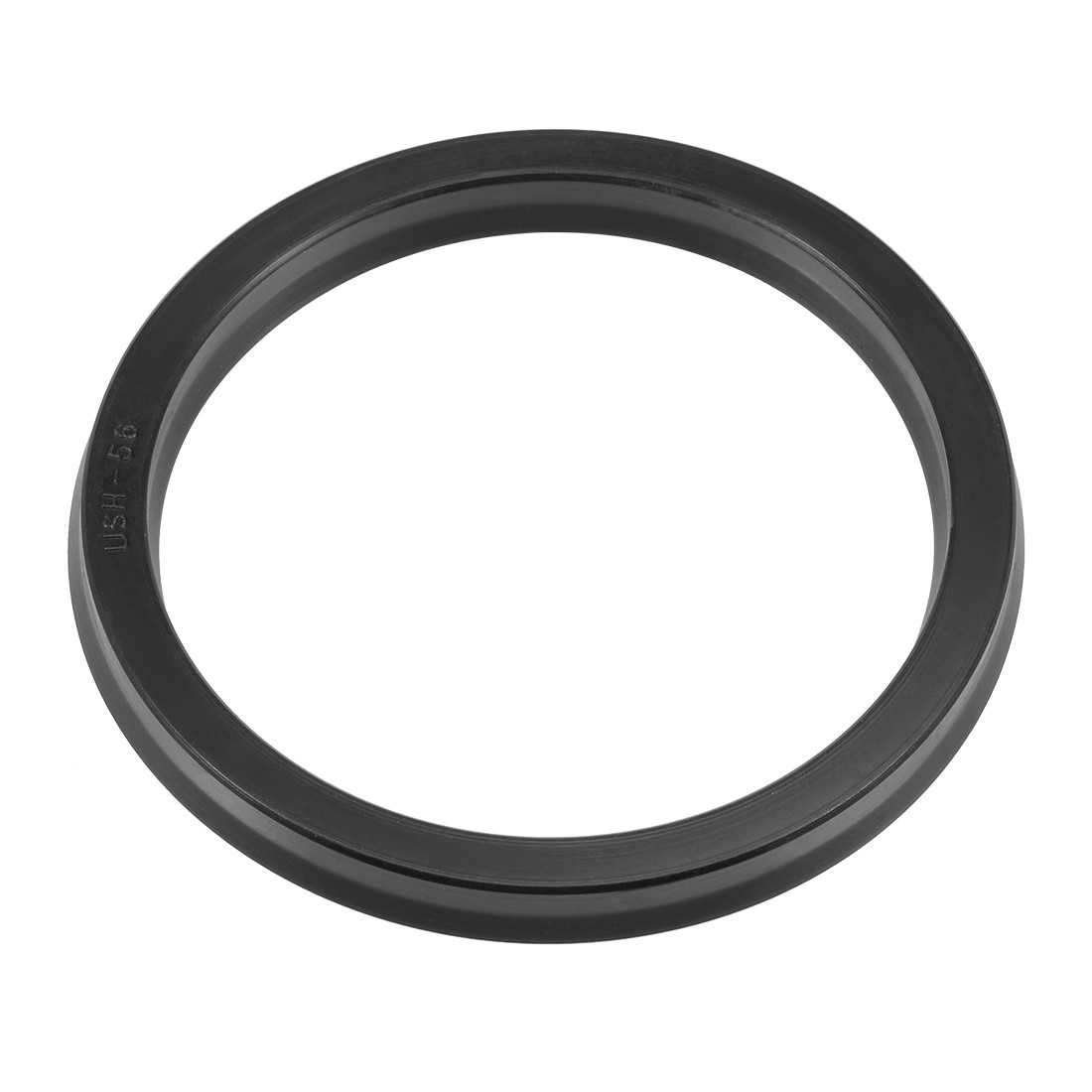 Hydraulic Seal, Piston Shaft USH Oil Sealing O-Ring, 56mm x 66mm x 6mm