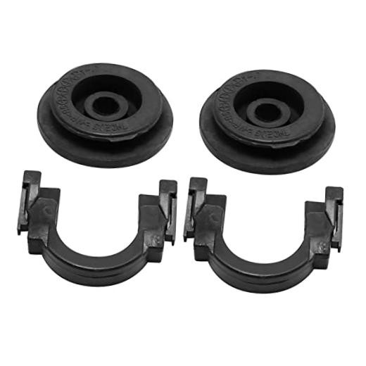 2 Sets Upper Radiator Mount Bracket and Bushing 21542-CA000 21506-6M100