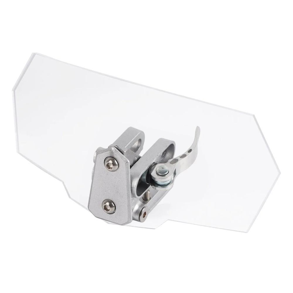 Motorcycle General Adjustable Windscreen Wind Deflector Windshield Sturdy
