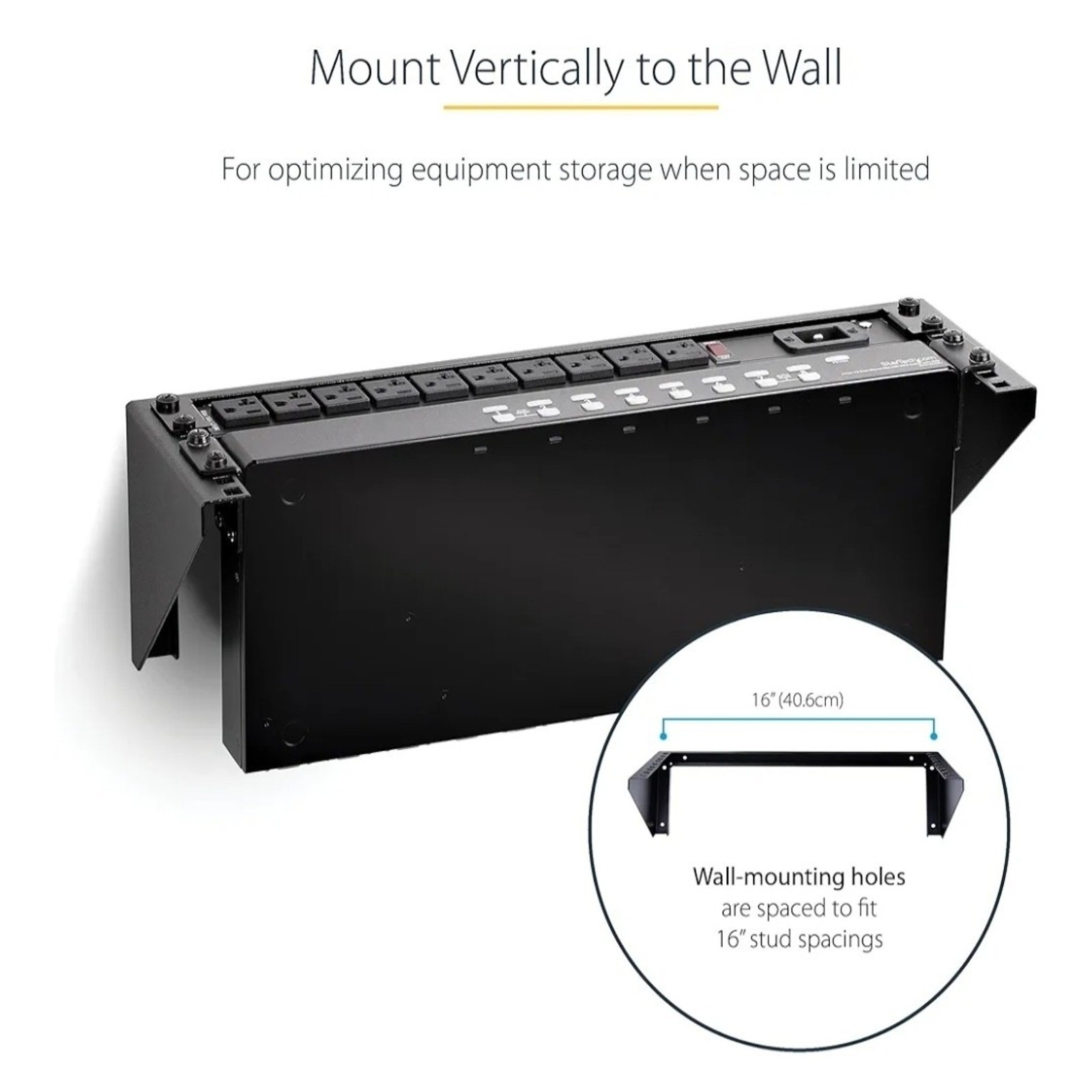 19" Wall Mount For Data/AV/IT/Computer Equip by StarTech