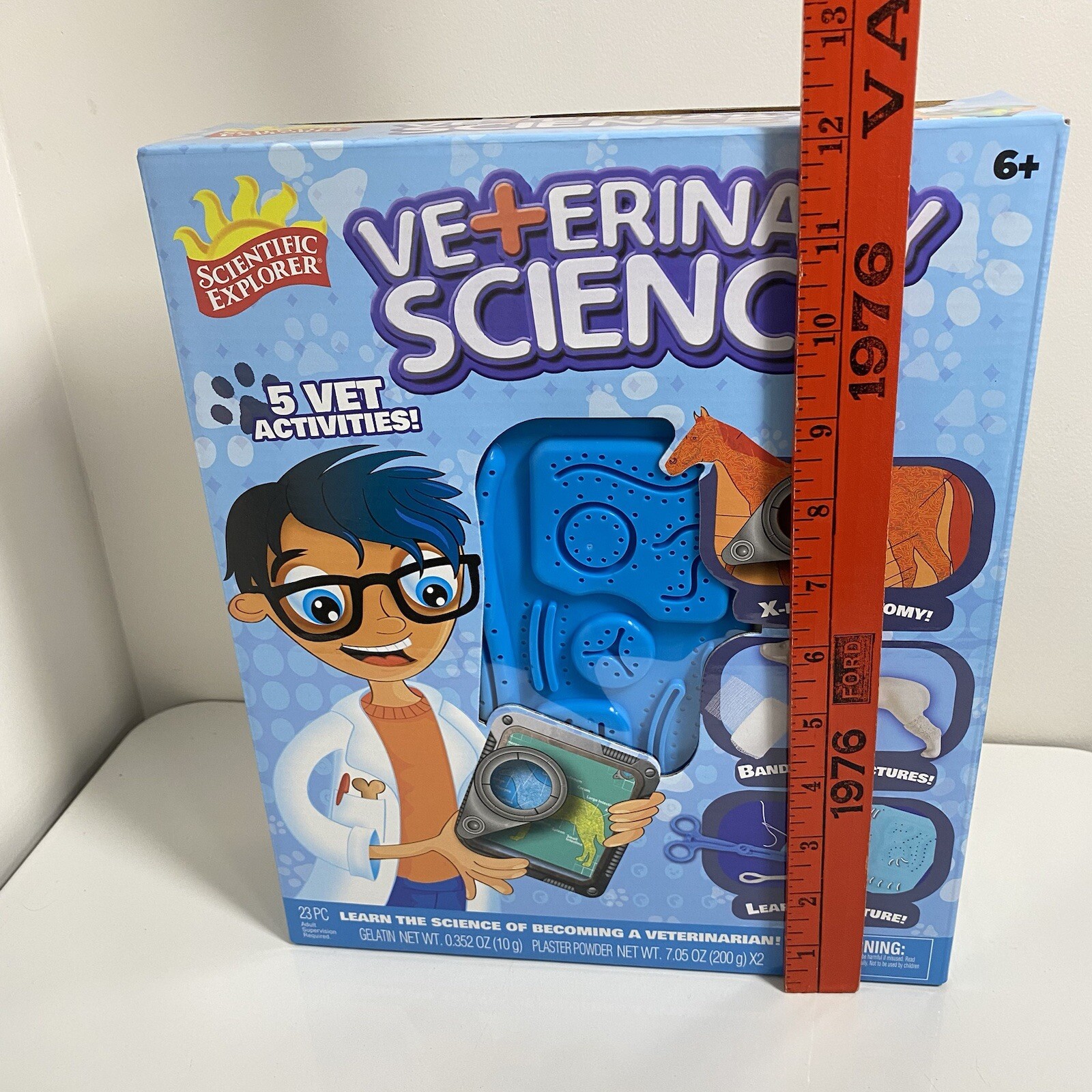 Scientific Explorer Kids Veterinary Science Experiment Kit 23 Pieces NEW