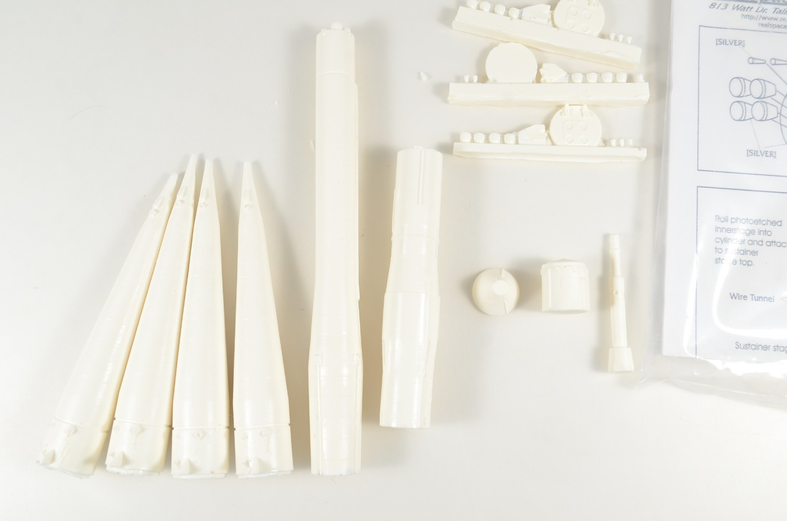 RealSpace Models Resin 1/144 Soyuz Launch Vehicle Kit