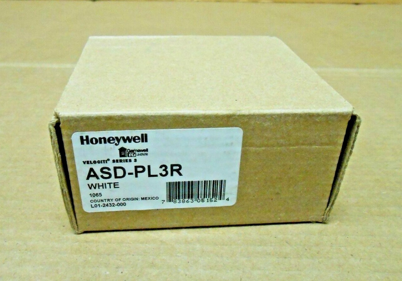 NEW HONEYWELL FCI GAMEWELL ASD-PL3R PHOTOELECTRIC SMOKE SENSOR WHITE