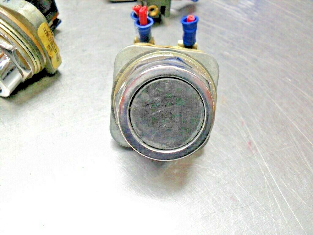 FURNAS 52PA8 Flush Push Button Black 600 V
