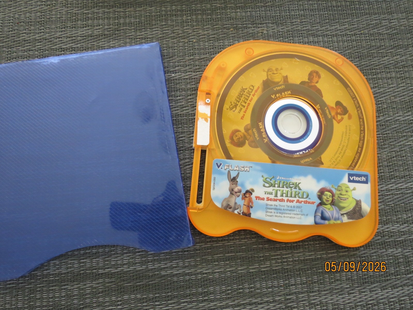 Shrek The Third: The Search For Arthur VTech V.Flash CD GAME vocabulary + math