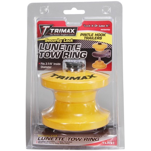 Trimax Locks Lunette Tow Ring Trailer Lock - Pintle and Hook Ring Lock - TLR51