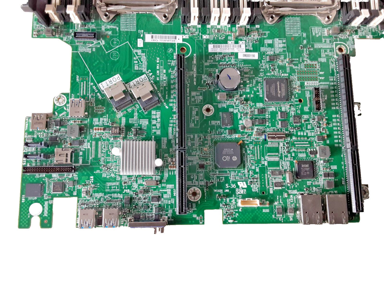 HP 743018-003 DL160 DL180 Gen9 E-ATX Server Motherboard 848082-001 - UNTESTED