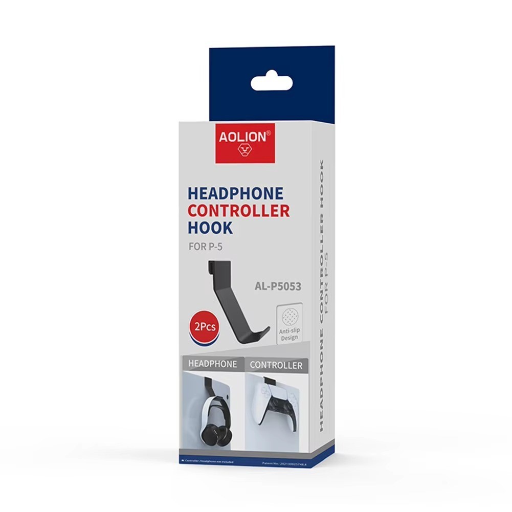 Headset Headphone Holder Controller Stand Mount Hanging Bracket for PS5 Host