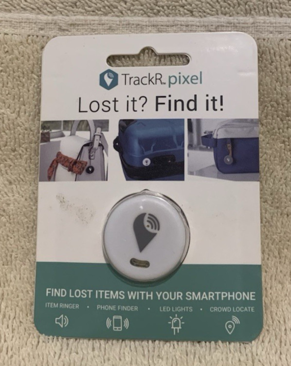 TrackR.Pixel GPS Tracker Locator - Find Lost Items w/Your Smartphone - NEW
