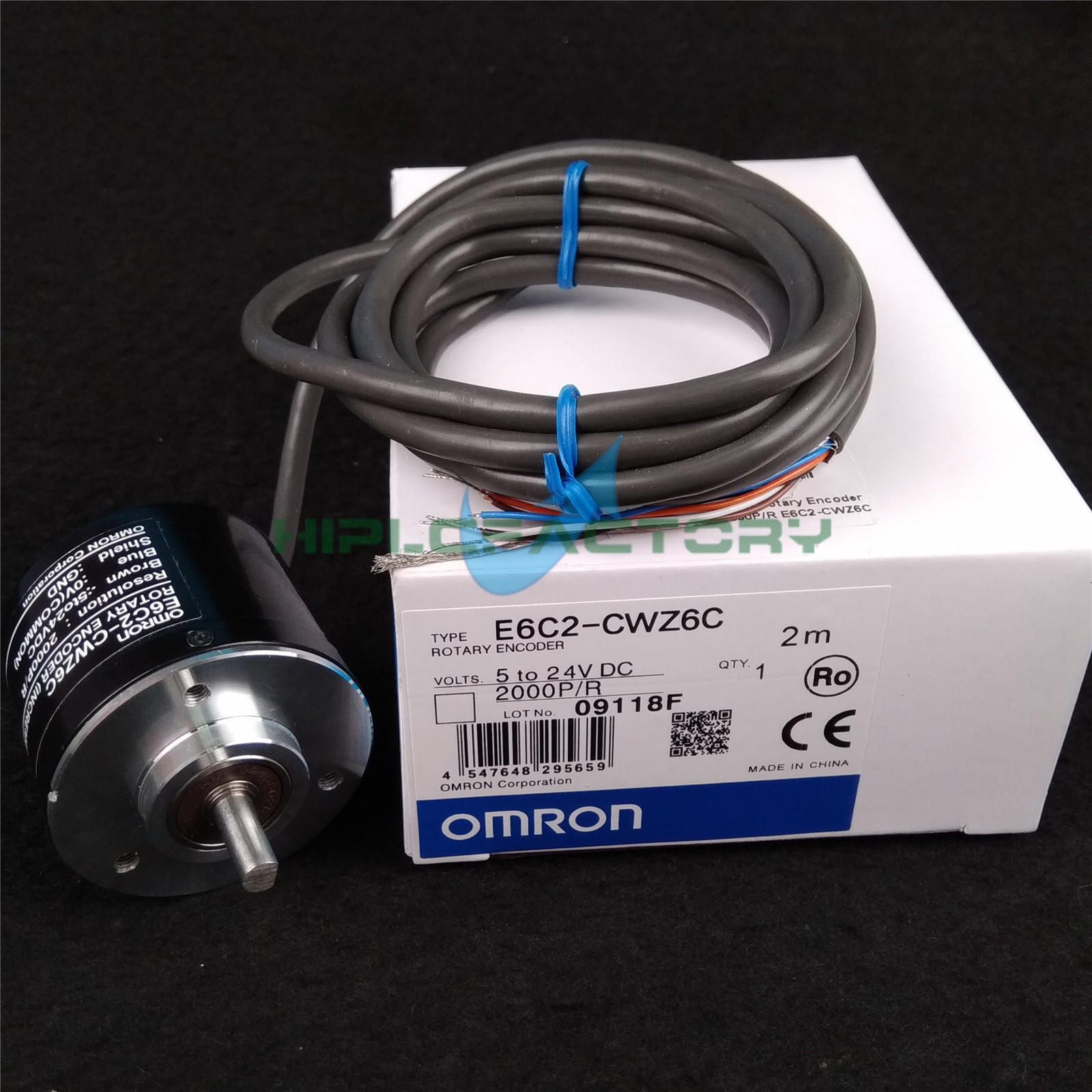 Omron Rotary Encoder E6C2-CWZ6C 2000P/R E6C2-CWZ6C New In Box