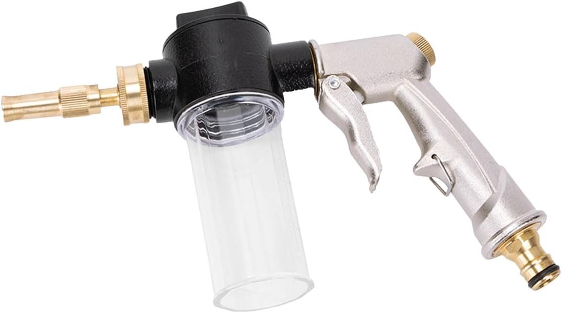 Car Wash Foam Gun Sprayer, Metal High-Pressure Car Wash Sprayer with 3.5oz/100cc