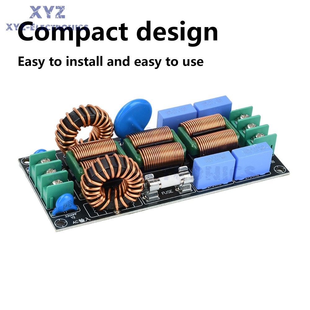 AC110-250V 4level Audio Power Supply EMI Electromagnetic Interference filter 16A