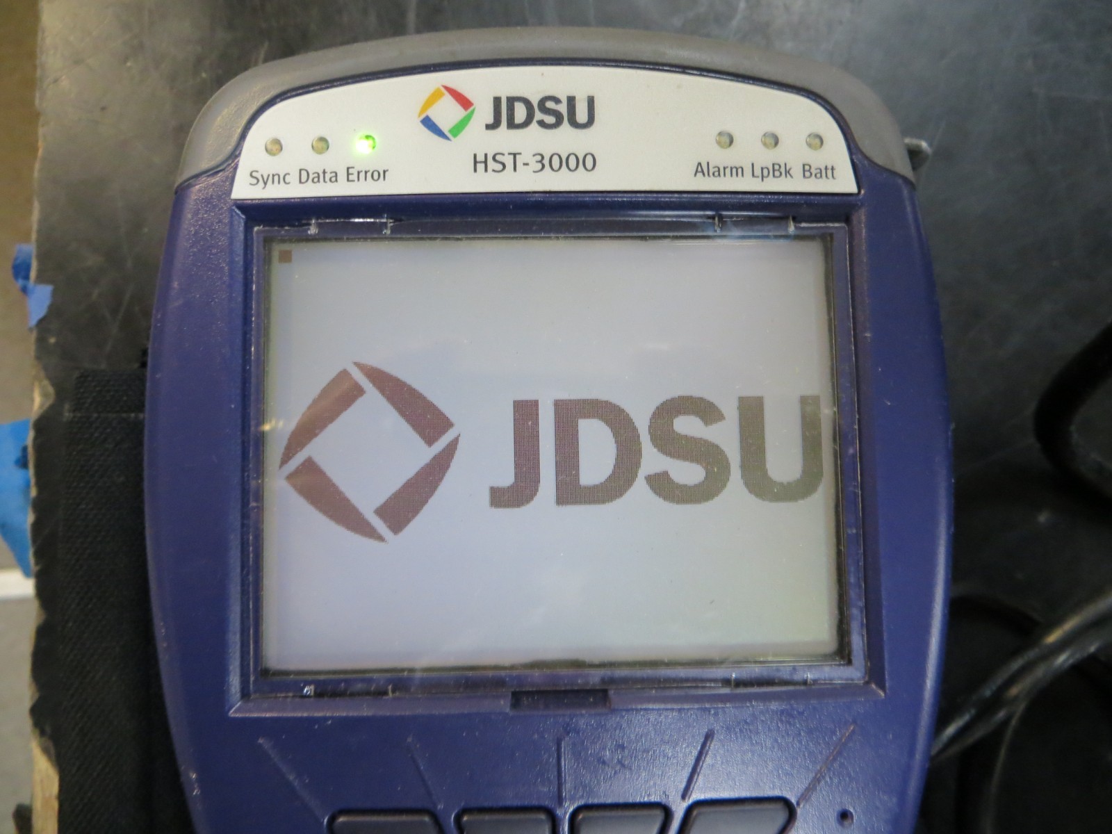 JDSU HST-3000 Handheld Services Tester + Ethernet T1/T3 SIM work great