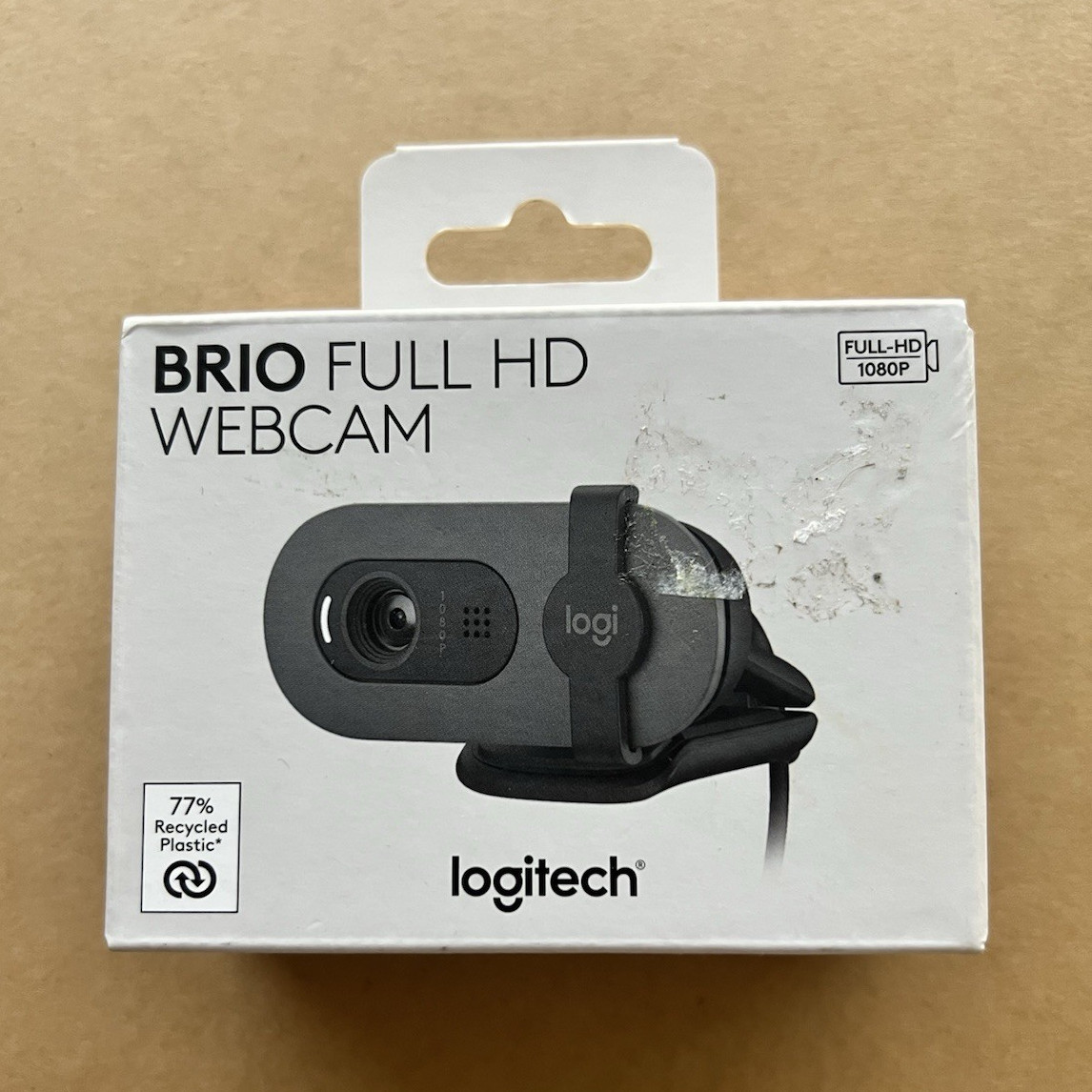Logitech BRIO Full HD 1080p Webcam 30fps USB-A Privacy Shutter Built-in Mic
