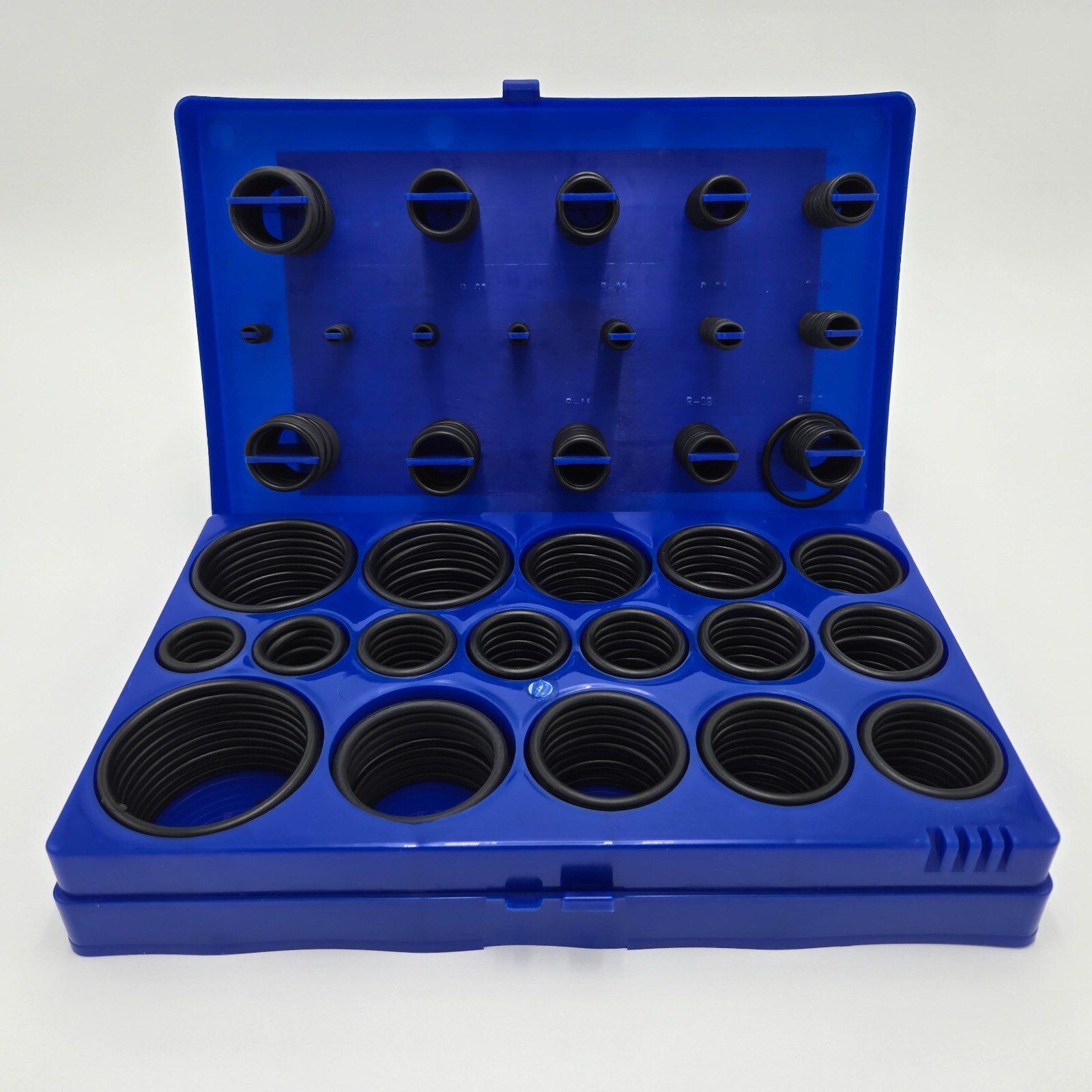 SAE O-Ring Seal Assortment for Hydraulic Automotive Fittings 407pc kit NBR FKM