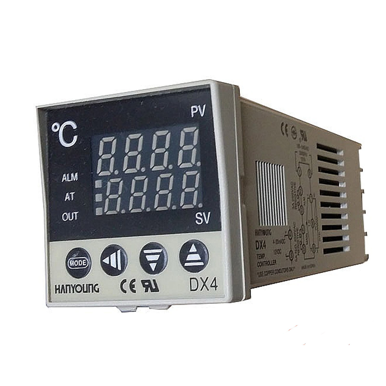Hanyoung Nux DX4-KMSNRA Digital Temperature Controller 48x48 K-Relay 100-240VAC