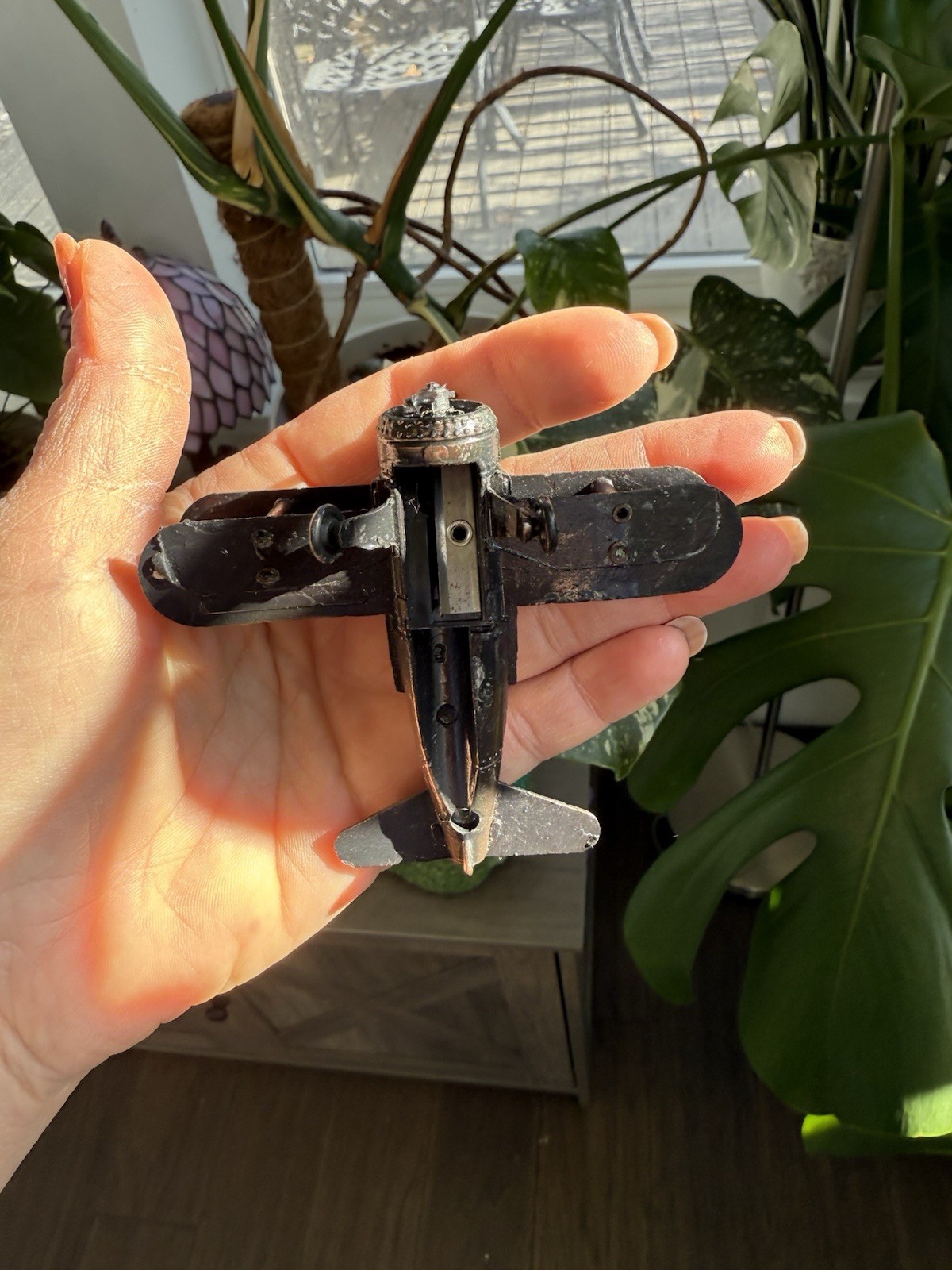 Vintage Airplane Pencil Sharpener