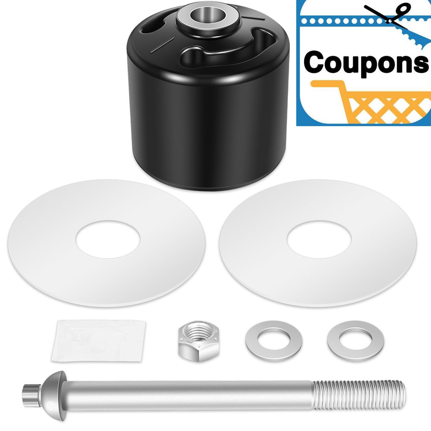For Hendrickson Quick Align Pivot Bolt Bushing Kit S-24691 S21166 Turner Trailer