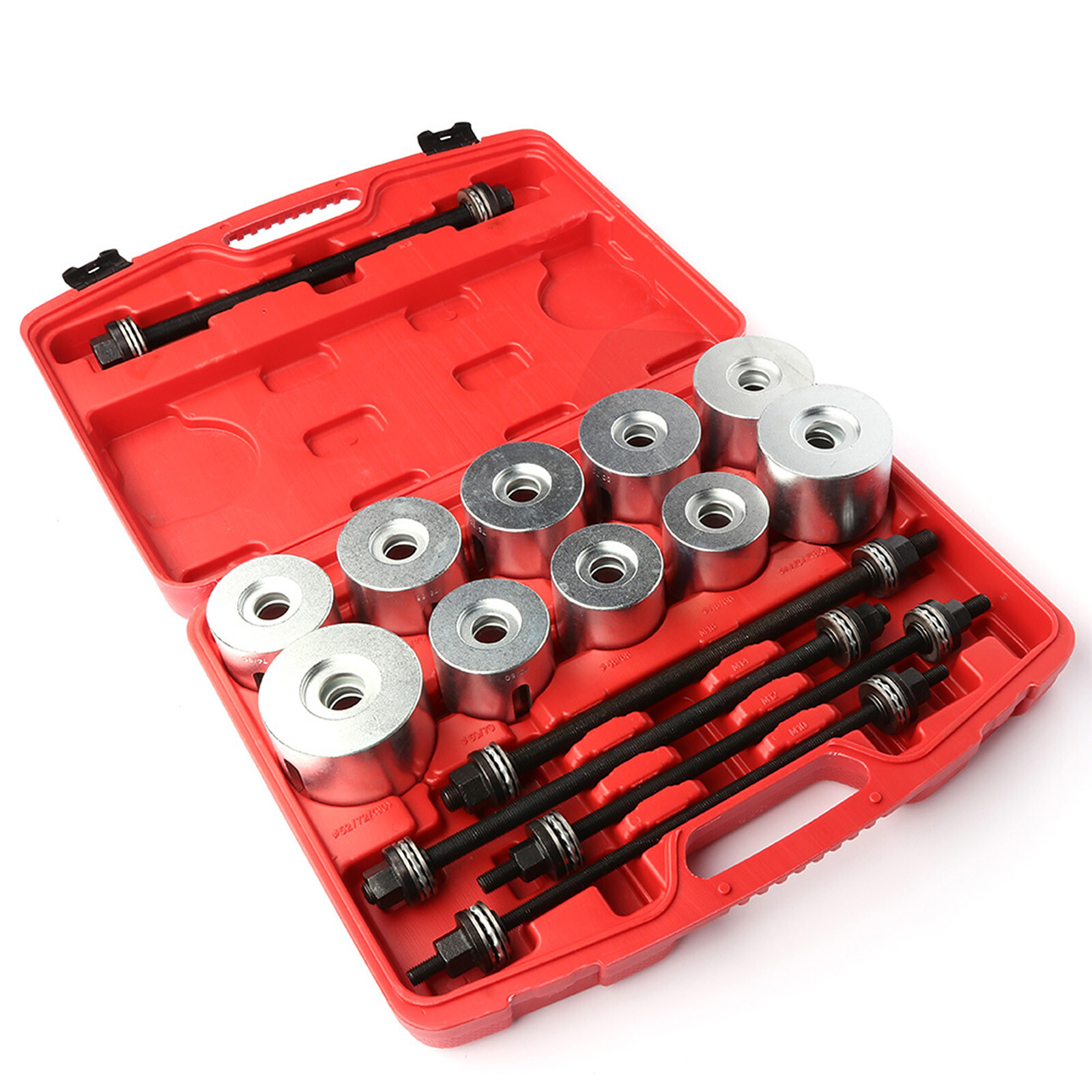 27pc Universal Press and Pull Sleeve Kit Bush Bearing Removal Insertion Tool Kit