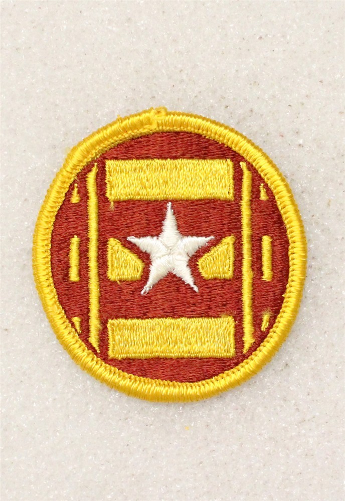 Army patch 5407 - 3rd Transportation Brigade w/merrowed edge