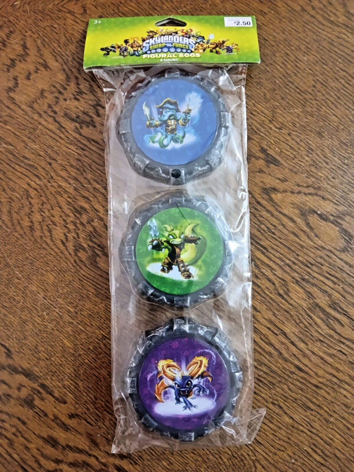 Skylanders 2014 Swap-Force Figural Eggs 3ct New