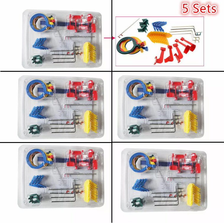 5 Sets Dental X-Ray Sensor Signal Positioner Aligner Film Holder Locator Kit