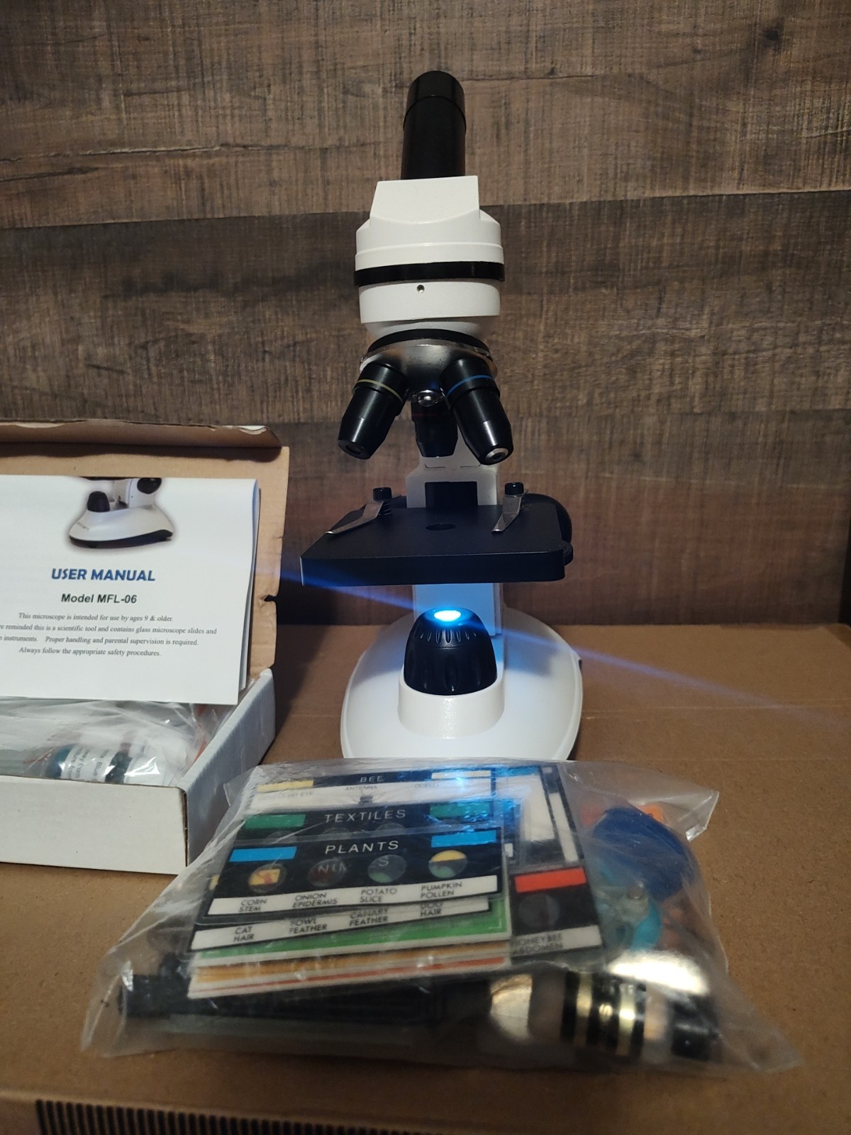 My First Lab - Duo Scope Microscope Set for Students, Kids, and Young Scientists