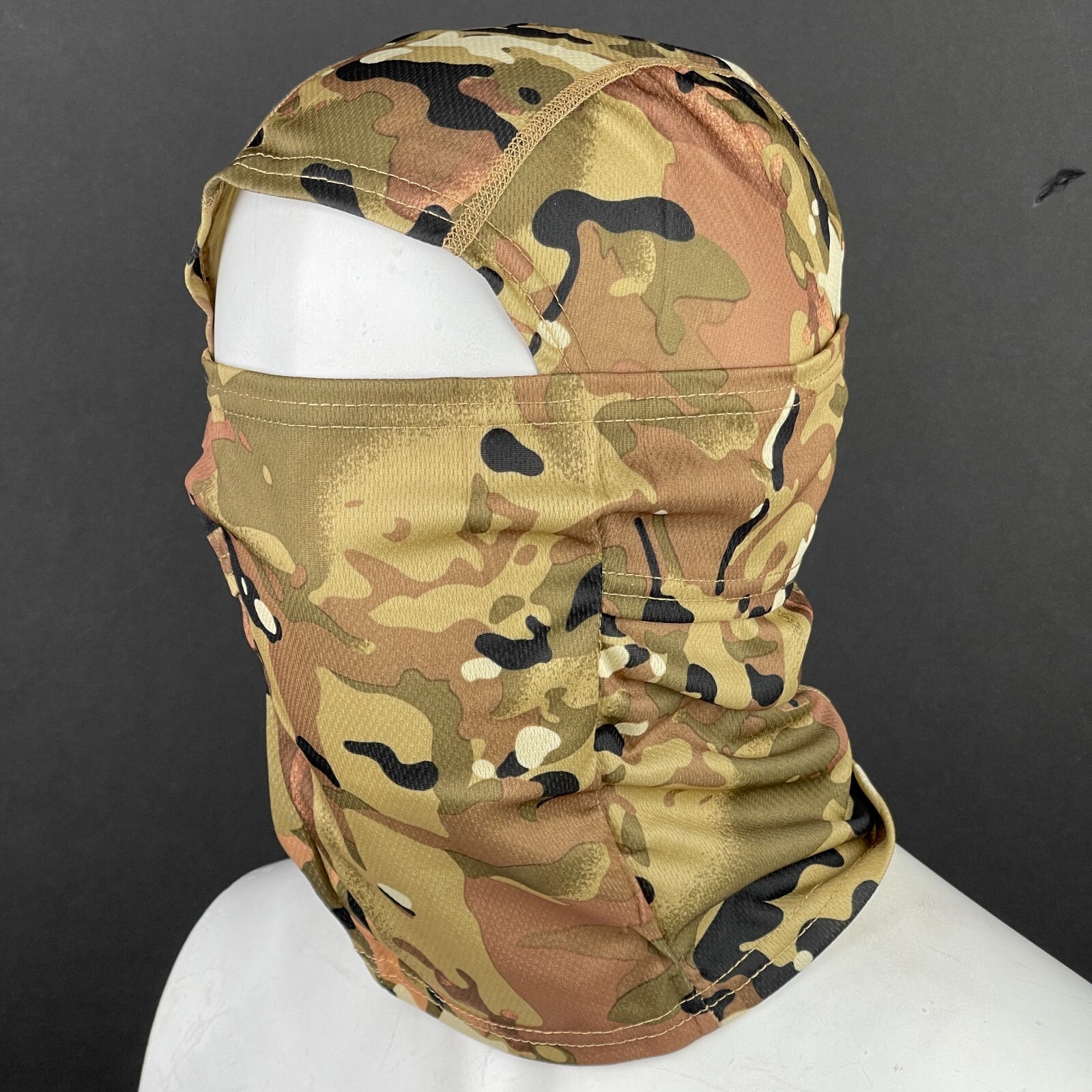 NEW Warrior Paintball Balaclava - Chocolate Chip Camo