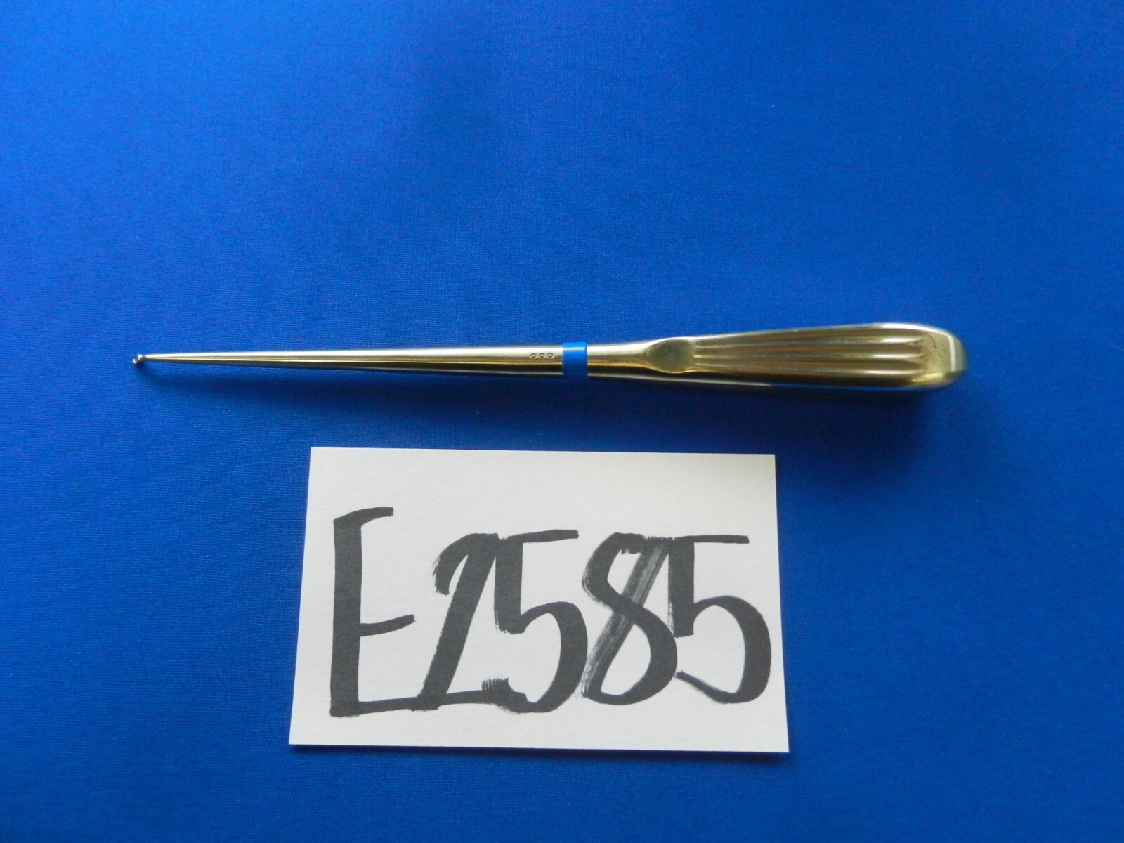 E2585 Boss 570-7182 Size 3-0 Reverse Angled Curette 22cm Overall Length