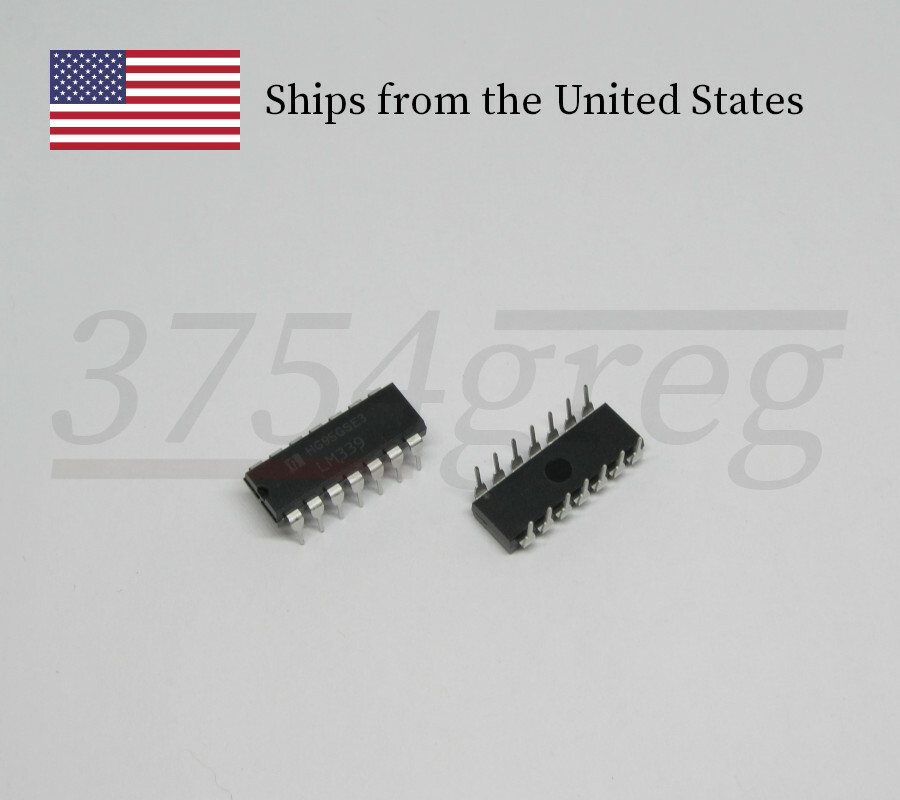 10pcs LM339 LM339N Quad Comparator DIP-14