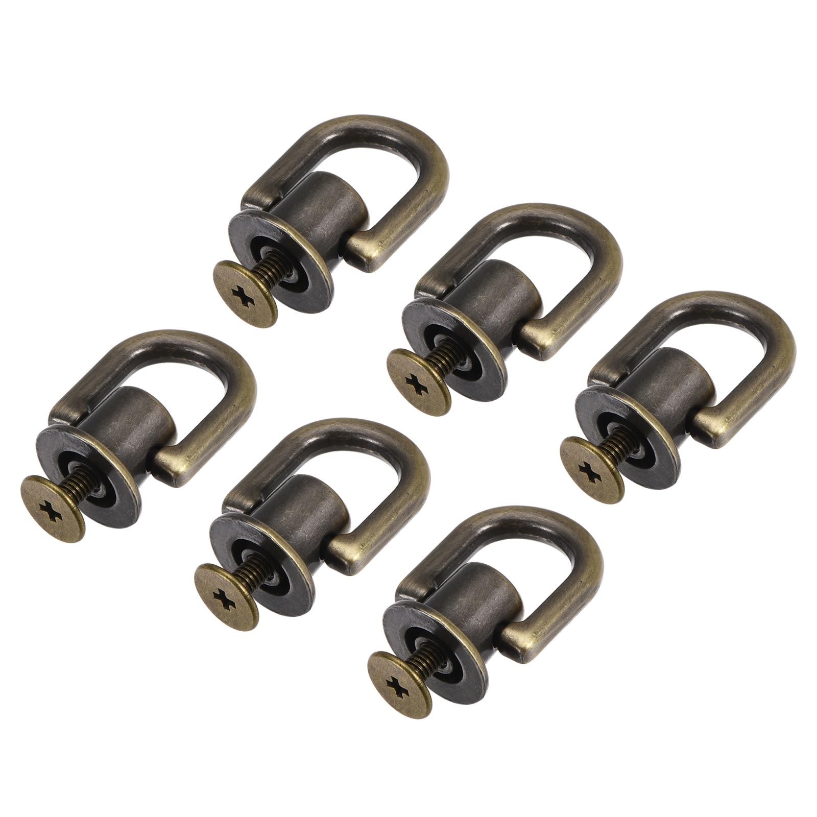 12x10mm Ball Head Button Studs with D for DIY Tanned 6pcs