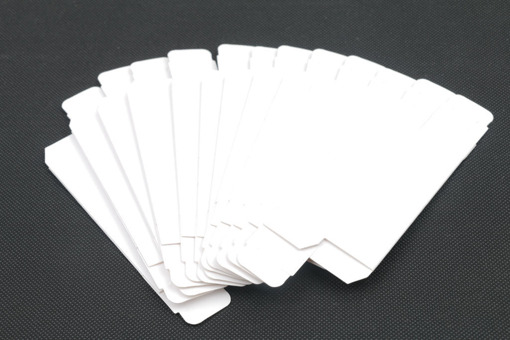 QTY 100 - EMPTY WHITE VACUUM TUBE BOXES - For 12AX7, 12AU7, 6DJ8 & Similar