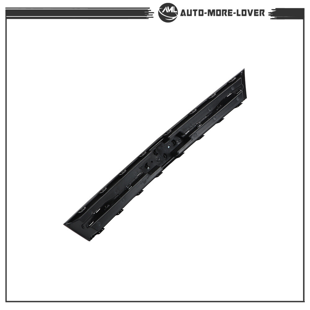 For Chevrolet Trax 2017-2021 Front Upper and Lower Grille Set Black Chrome 2PCS
