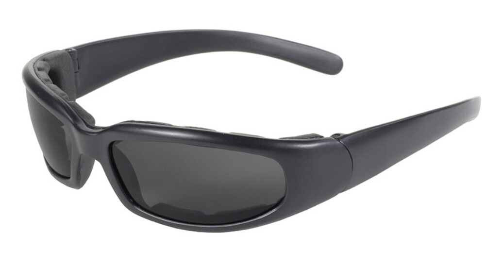 Kickstart Rally Sunglasses Black Frame w/Smoke Lens